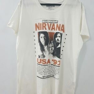 cotton on Nirvana T shirt